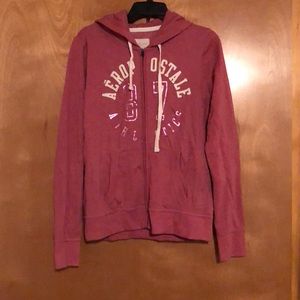 SOLD❌ NWOT Aeropostale pink zip up hoodie